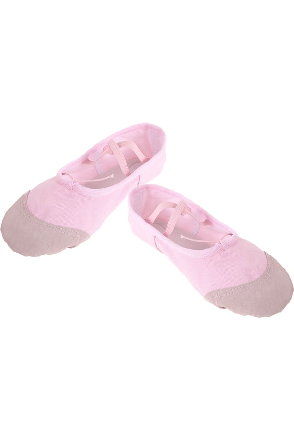 1 Pair Ballet Boots For Girls With Dual Sole For Dance Classes Durable Material