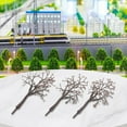 thumbnail image 2 of 10Pc 12Cm Model Trees Landscape Model Bare Tree Trunk Diy 3D Landscape Artificial Miniature Tree Model For Railway Train Layout, 2 of 9