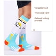 thumbnail image 4 of Kids Ski Socks 1/2 Pairs Winter Warm Long Knee Snow Skiing Snowboard Skating Socks for Boy Girl 3-12 Years Christmas Activities, 4 of 9