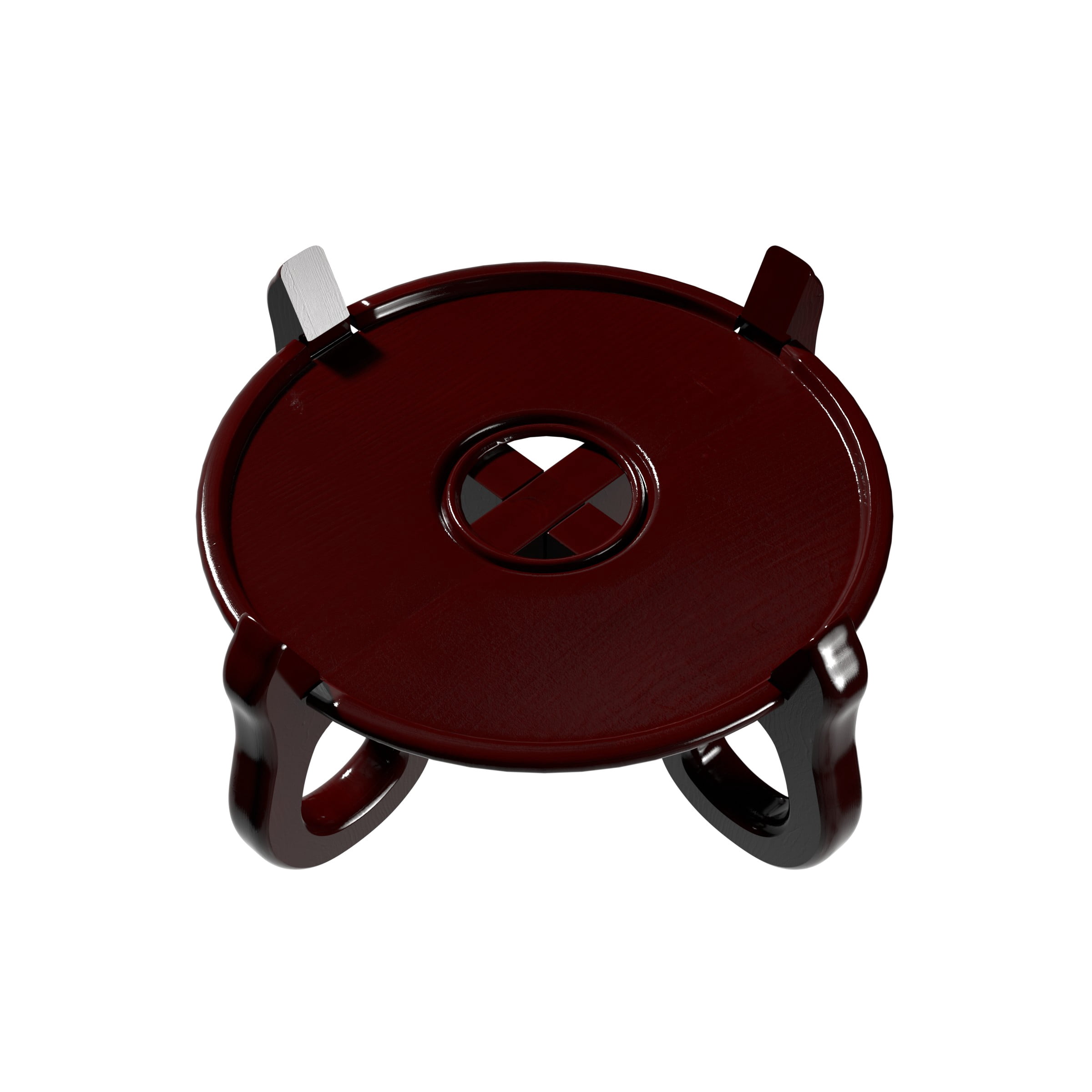 Red Lantern Fishbowl Cross Stand - Size 7.5 in. Base Diameter