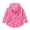 Hot Pink, variant on IROINNID Child's Hooded Windbreaker Zipper Shirt Cartoon Rainbow Coat Water Proof Jacket