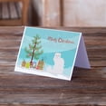 thumbnail image 2 of Asian Semi Longhaired Cat Merry Christmas Greeting Cards and Envelopes Pack of 8, 2 of 2