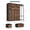 tabby, variant on Renikay 16-Drawer Tall Dresser Organizer with Clothes Rack & 2 Storage Shelves - Large Fabric Bedroom Chest, Rustic Wooden Top, Metal Frame