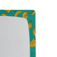 thumbnail image 3 of Ambesonne Banana Fitted Sheet, Tropic Fruit Vivid, Queen Size, Teal Yellow, 3 of 3