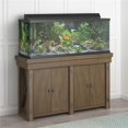 thumbnail image 2 of Flipper Wildwood 55 Gallon Aquarium Stand en Gris Rustique, 2 of 10