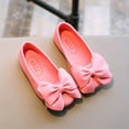 thumbnail image 5 of Girls Dress Shoes Toddler Mary Jane Ballet Flats Solid Bowknot Princess Shoes for Wedding Party School, 5 of 8