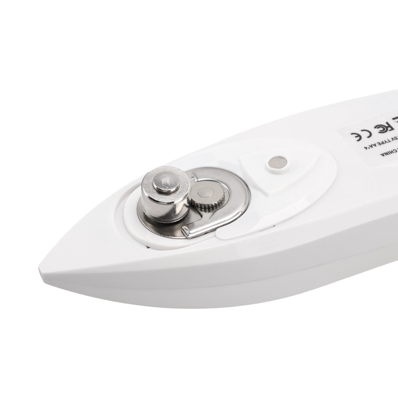 YAHHU Electric Can Opener – Auto Stop, Smooth Edges, Magnetic Lid Capture, Battery Powered, Ideal for Seniors & Outdoor Use
