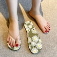 thumbnail image 4 of Flip Flops for Women and Men with Arch Support Comfortable Recovery Slide Sandals Resistant Shower Shoes Walking Thong Sandals Lightweight and Soft Footbed Slides Flip Flops, 4 of 4