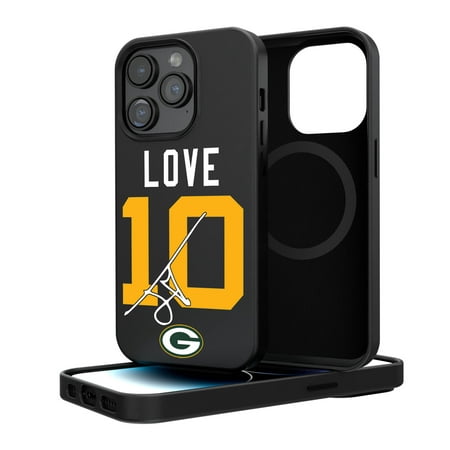 Keyscaper Jordan Love Green Bay Packers iPhone Magnetic Bump Case