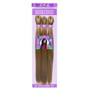 (2 pack) Darling Pre-Stretched Thrive Braid Hair 3X Pack, 52 inch, #27, Adult, Women
