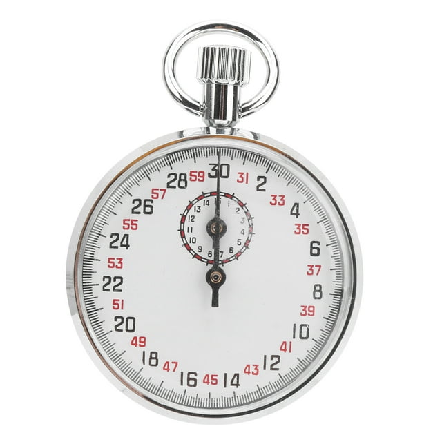 Stopwatch,Mechanical Stopwatch Round Sports Chronograph Sports Chronograph Future-Proof Design