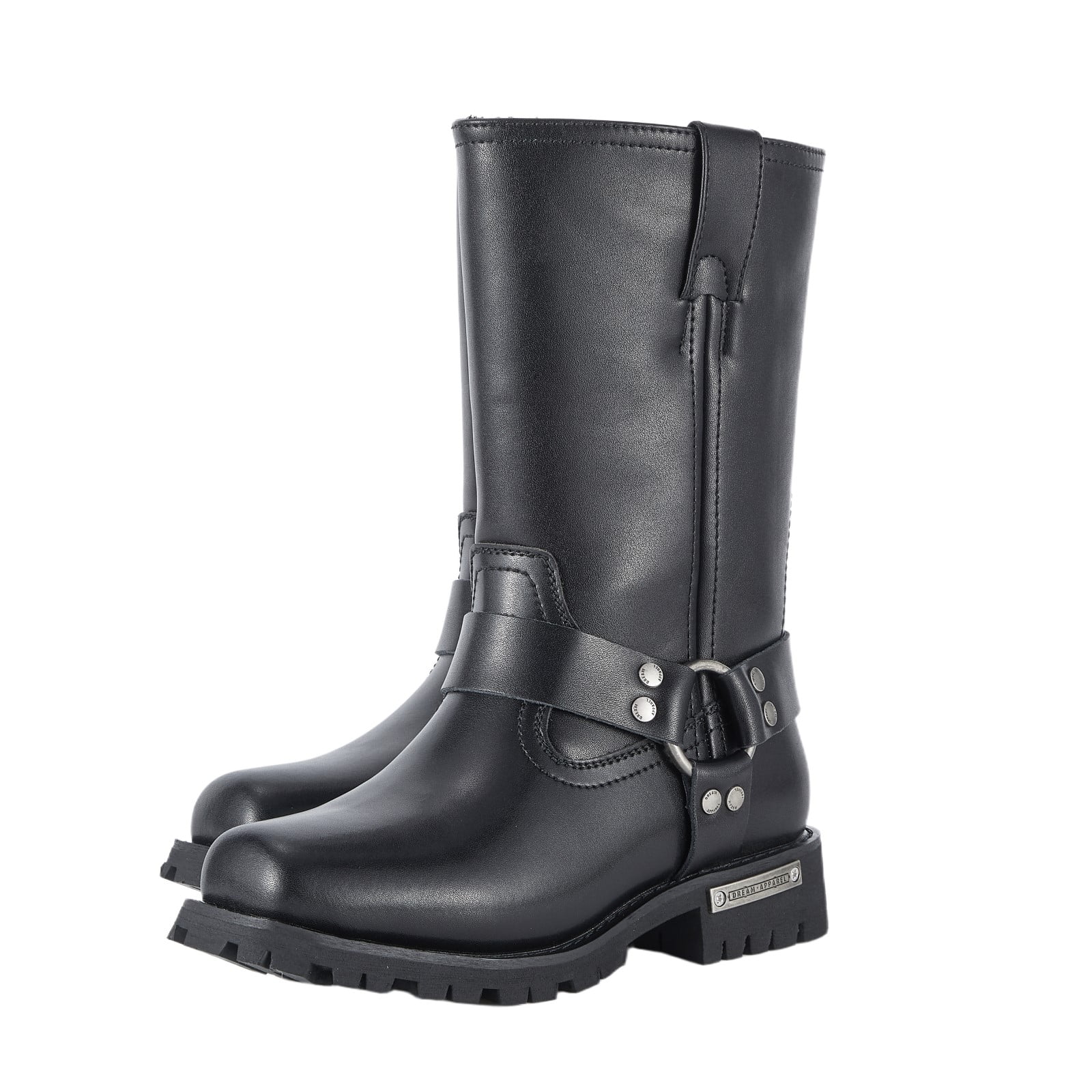 Ride Tecs Boots Men’s Harness Boots Size 14 M Black Motorcycle Leather 1442 NEW Mens 9.5 M Ride Tecs Leather Boots Motorcycle Harness  main image 4