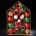 thumbnail image 3 of 70Pcs Christmas Tree Ornament Set Christmas Ball Ornament Hanging Christmas Tree Baubles Reusable  Tree Ornament Christmas Tree Decoration for Holiday Christmas, 3 of 11