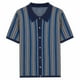 thumbnail image 1 of Camisas de Lino para Hombres Ocio Negocios de Punto Casual Manga Corta Top Clásico, Camisa Ligera 100% Viscosa para la Playa, Vacaciones Y Diario, 1 of 8