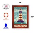 thumbnail image 2 of Toland Home Garden Let There Be Light Welcome Lighthouse Flag Double Sided 28x40 Inch, 2 of 5