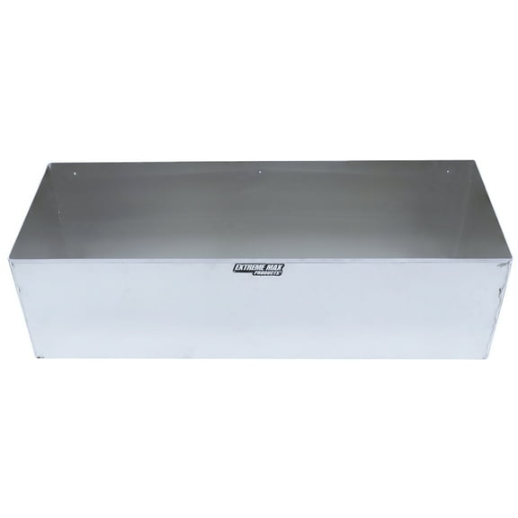 Extreme Max 5001.6077 Aluminum Triple Fuel Jug Holder - Fits Three 5 Gallon Containers, Storage Organizer for Enclosed Race Trailer, Shop, Garage, Storage, Silver