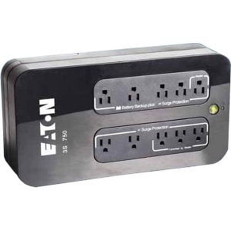 UPC: 0743172034625 | Eaton 4-Surge 3S UPS 550 VA  Black