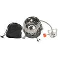 thumbnail image 2 of Réchaud à Gaz Portable, Réchaud de Camping Mini en Acier Inoxydable et Fer Pliable, Réchaud de Camping de Randonnée avec Sac de Rangement pour Activités de Plein Air, Randonnée, Cuisson, Brûleur, 2 of 7