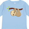 thumbnail image 4 of Inktastic Cute Sloth, Little Sloth, Baby Sloth, Lazy Sloth Boys or Girls Long Sleeve Toddler T-Shirt, 4 of 5