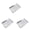 Clear, variant on Stainless Steel BBQ Tray, 1 Pcs Metal Grilling Serving Platter for Cooked Meat and Vegetables, Rustproof Reusable Food Plate for Home Kitchen and Outdoor Camping, Lightweight Unbreakable Dish