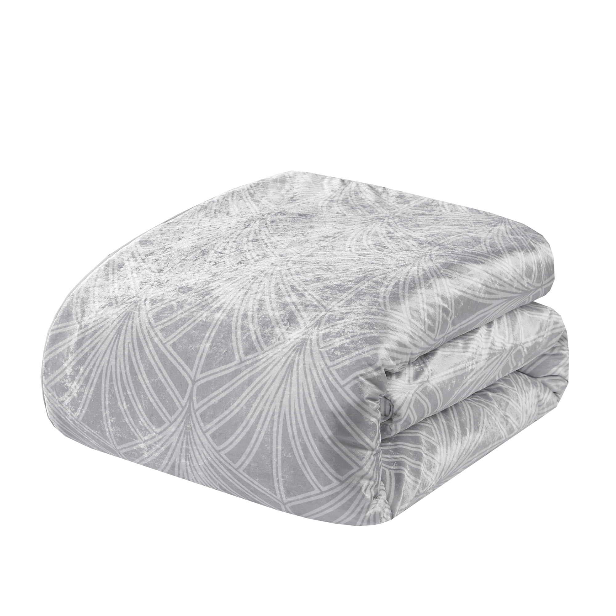 Beautyrest 5 Piece Kiona Bedding Comforter Set, Modern Full/Queen, Grey