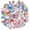 4A-50pcs, variant on 35pcs-70pcs Colorful Stationery Stickers Butterfly PVC Stickers Floral DIY Stickers for Laptops Suitcase Phone