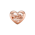 thumbnail image 3 of 925 Sterling Silver Rose Gold Engraved "Mom" & "Thank You for Being There" Openwork Heart Bead for Bracelet Charms Bangle Pendant Jewelry, 3 of 4
