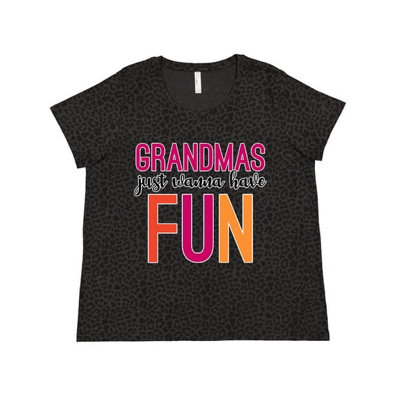 Inktastic Grandmas Have Fun Women's Plus Size T-Shirt