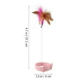 thumbnail image 5 of LEORX Creative Cat Teaser With Collar Interactive Kitten Wand Design For And Relief For Cats And Kittens, 5 of 8