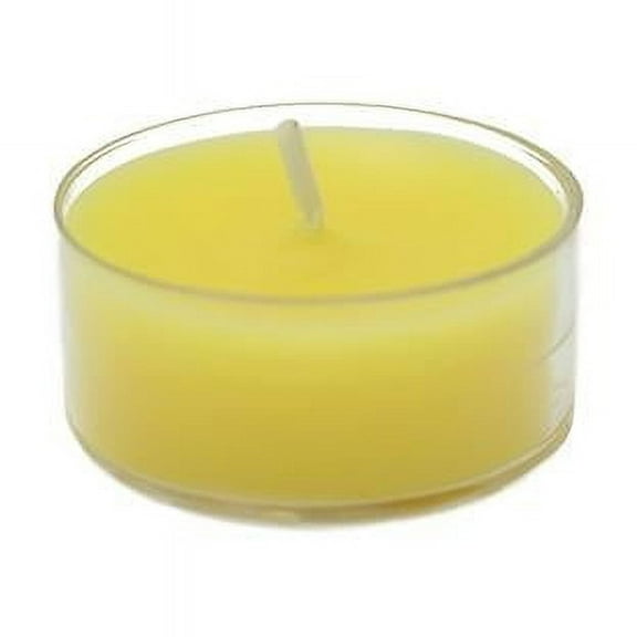 Jeco CTZ-023 Citronella Tealight Candles, Yellow - 50 Piece per Pack