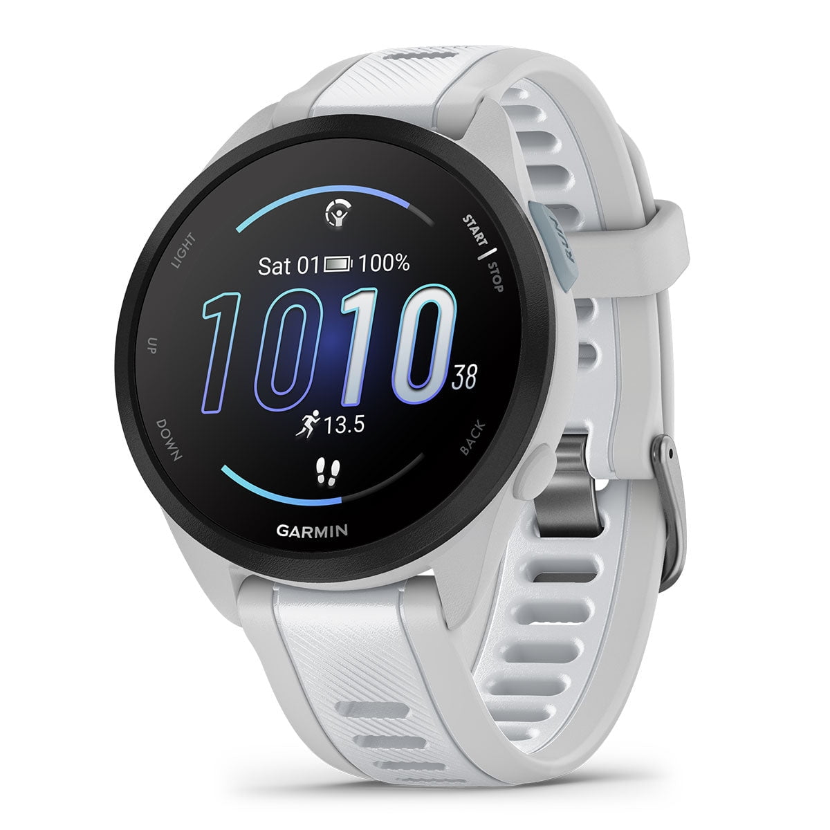 ☆美品☆GARMIN FORERUNNER 165 Garmin Forerunner 165 (Mist Grey/Whitestone) GPS Running
