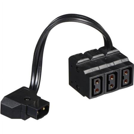 UPC: 0840014181285 | PowerTap Male to 3x Powertap Female Breakout Adapter  Supports Up to 10A
