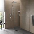 thumbnail image 2 of TOTO® Square Thermostatic Mixing Valve with Two-Way Diverter Shower Trim, Polished Chrome - TBV02404U#CP, 2 of 2