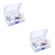 thumbnail image 3 of Cable de puente Injueey profesional duradero y flexible Kit de cables de tecnología avanzada 140 piezas blancas 2Conjunto, 3 of 6
