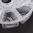 thumbnail image 5 of Unique Bargains Vis de Râpe à Encoches, M3 Métrique 304 Acier Inoxydable Point Plat Ensemble Vis Assortiment Kit 1set (100pcs), 5 of 5