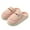Pink-B, variant on Penkiiy Warm Slippers for Women Ladies Cotton Memory Foam Slippers Women's Slippers House Bedroom Slippers for Plush Comfy Lined Slide Shoes Pink Slippers