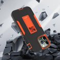 thumbnail image 5 of Showdd Diseñado para iPhone 13 Pro Max Funda con soporte Protección contra caídas de grado militar Funciona con soporte magnético para automóvil, A prueba de polvo Ligero Impermeable, Híbrido H, 5 of 5
