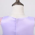 thumbnail image 2 of KAWELL Robe Princesse Unicorn pour Filles, Robe en Tulle Arc-en-Ciel à Fleurs, Robe de Fête pour 3-8 Ans, 2 of 6