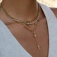 thumbnail image 6 of Beautiful Star Necklace for Her Featuring Four Point Pendant and White Diamonds, 6 of 12