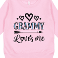 thumbnail image 3 of Inktastic My Grammy Loves Me Grandchild Toddler Sweatshirt, 3 of 4