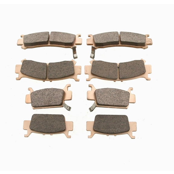Foreverun Motor Front and Rear Brake Pads Fit Honda 1000 Pioneer Front and Rear 2016 2017 2018 2019 2020