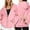 Pink, variant on HGIEYS Womens Zip Up Hoodies 2026 Casual Long Sleeve Zipper Sweatshirts Fall Winter Comfy Track Jackets with Pockets