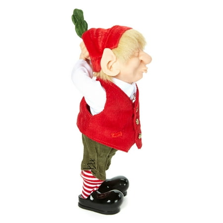 10.5" Zims The Elves Themselves Jackson Collectible Christmas Elf Figure