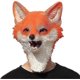 thumbnail image 2 of Fox Mask - Halloween Latex Animal Head Mask, 2 of 5