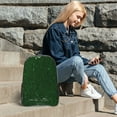 thumbnail image 6 of Gaeub Emerald Green Sparkling Print Clear Backpack ,Clear Transparent Backpack, PVC Bag with Side Pockets,for Concert, Beach, Work, Travel & Sporting, 6 of 7