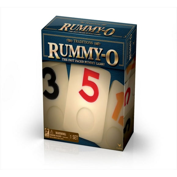 Traditions Rummy-O Fast-Paced Board Game, Traditions - Rummy-O