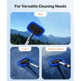 thumbnail image 5 of Car Window Cleaner, Microfiber Electronics Cleaning Brush with 4 pcs Washer Towels & 1 Spray Bottle, Blue, New, 5 of 7