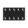 thumbnail image 2 of Halloween Ghost Themed Party Tablecloth Black and Pink Festive Fabric Cover for Holiday Gathering Decor, 2 of 6