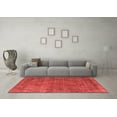 thumbnail image 3 of Ahgly Company Indoor Rectangle Oriental Red Industrial Area Rugs, 7' x 9', 3 of 4