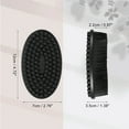 thumbnail image 7 of NOMADIC NOOK Shower Silicone 2 in 1 Body Scrubber 2 Pcs Black, 7 of 7